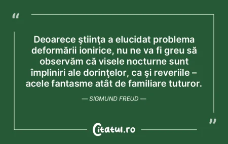 Deoarece ştiinţa a elucidat problema d...
