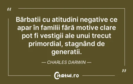 Bărbații cu atitudini negative ce apar...