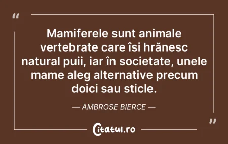 Mamiferele sunt animale vertebrate care ...
