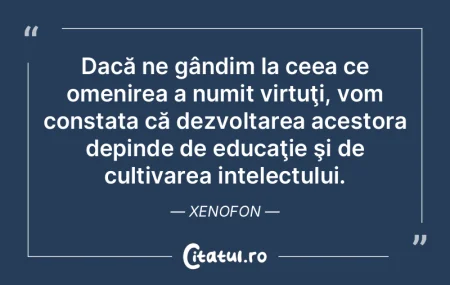 Dacă ne gândim la ceea ce omenirea a n...