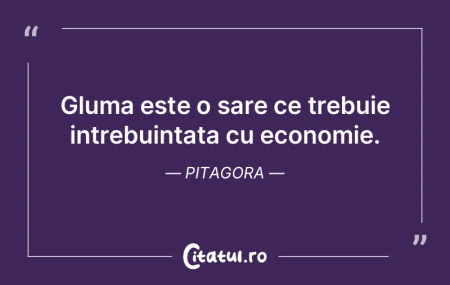 Gluma este o sare ce trebuie intrebuinta...