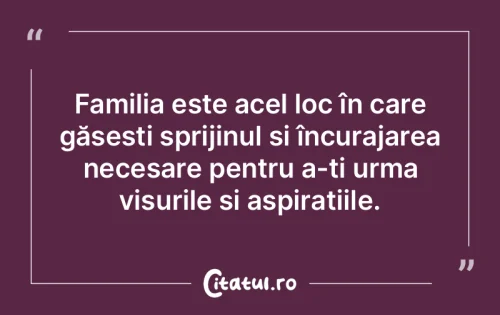 Citat Familie - Citatul.ro