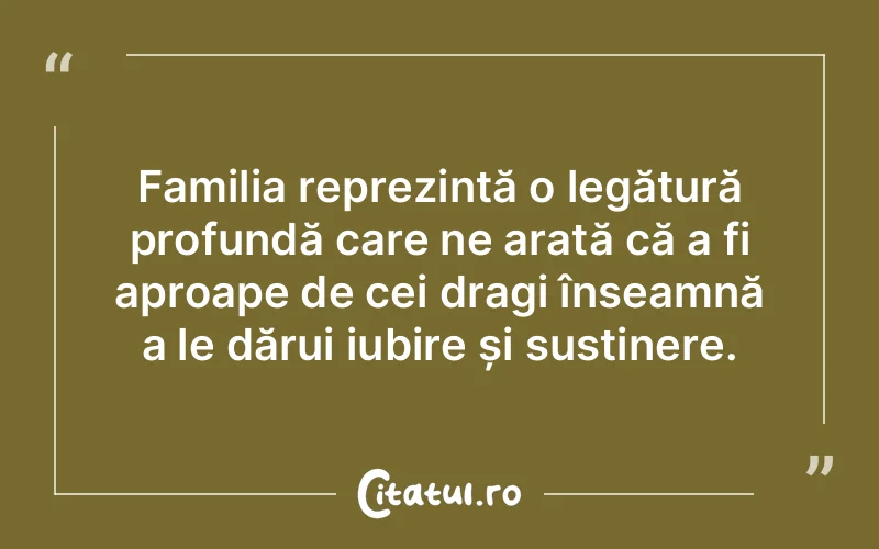 Citat Autor necunoscut - citate familie