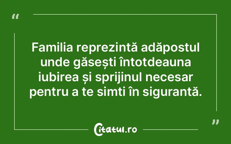 Citat Autor necunoscut - citate familie