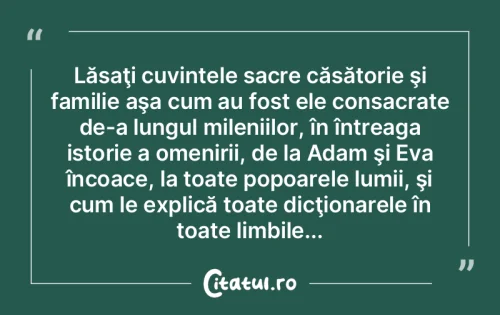 Citat Familie - Citatul.ro