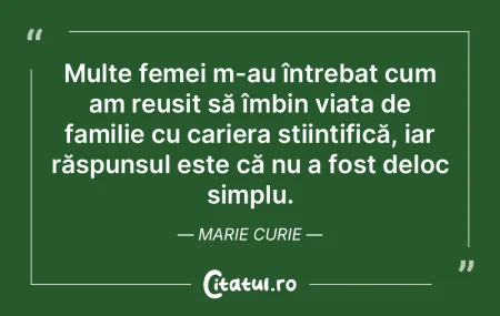 Multe femei m-au întrebat cum am reuși...