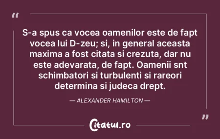 S-a spus ca vocea oamenilor este de fapt...