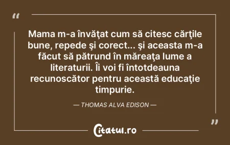 Mama m-a învăţat cum să citesc căr�...