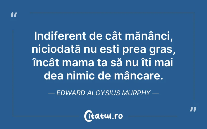 Citat Edward Aloysius Murphy - citate familie