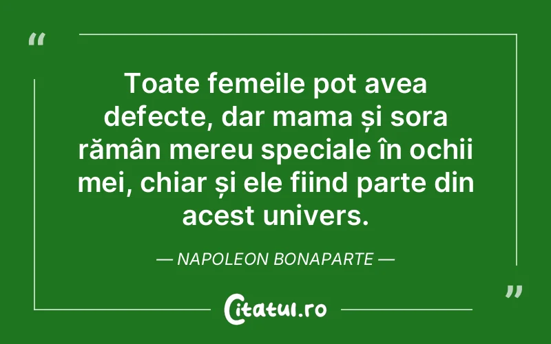 Citat Napoleon Bonaparte - citate familie