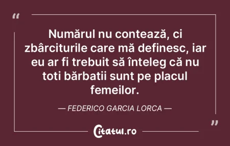 Numărul nu contează, ci zbârciturile ...