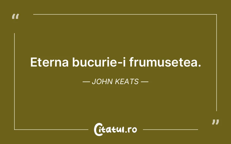 Citat John Keats - citate femei