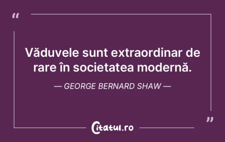 Văduvele sunt extraordinar de rare în ...