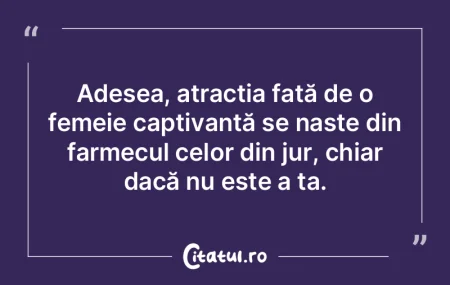 Adesea, atracția față de o femeie cap... Adesea, atracția față de o femeie cap...