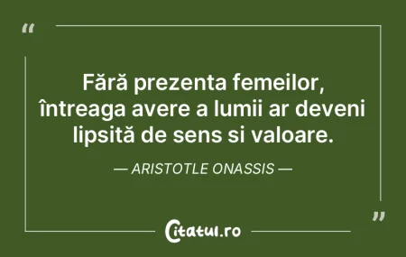 Fără prezența femeilor, întreaga ave...