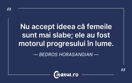 Nu accept ideea că femeile sunt mai sla...