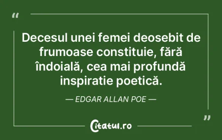 Decesul unei femei deosebit de frumoase ...