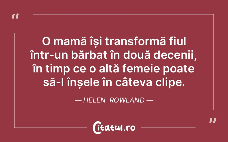 Citat Helen Rowland - citate femei
