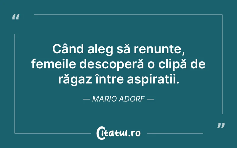 Citat Mario Adorf - citate femei
