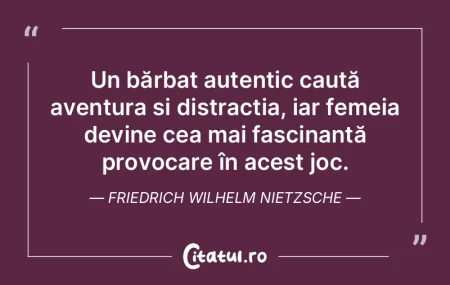 Un bărbat autentic caută aventura și ...
