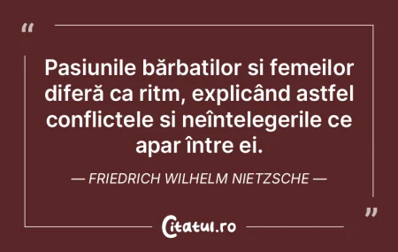Pasiunile bărbaților și femeilor dife...