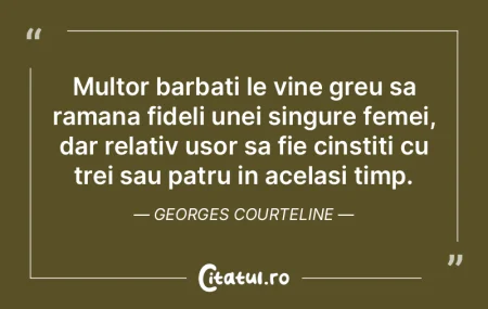 Multor barbati le vine greu sa ramana fi...