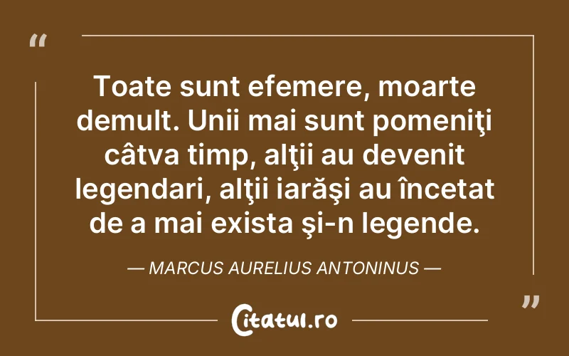 Citat Marcus Aurelius Antoninus - citate femei