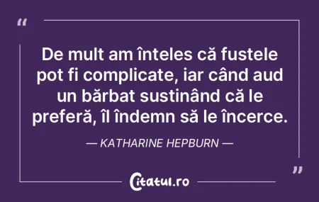 De mult am înțeles că fustele pot fi ...