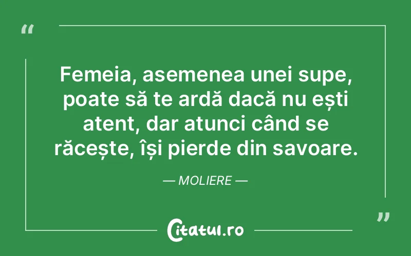 Citat Moliere - citate femei