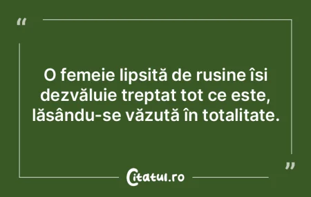 O femeie lipsită de rușine își dezv�...