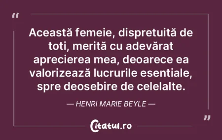 Această femeie, disprețuită de toți,...