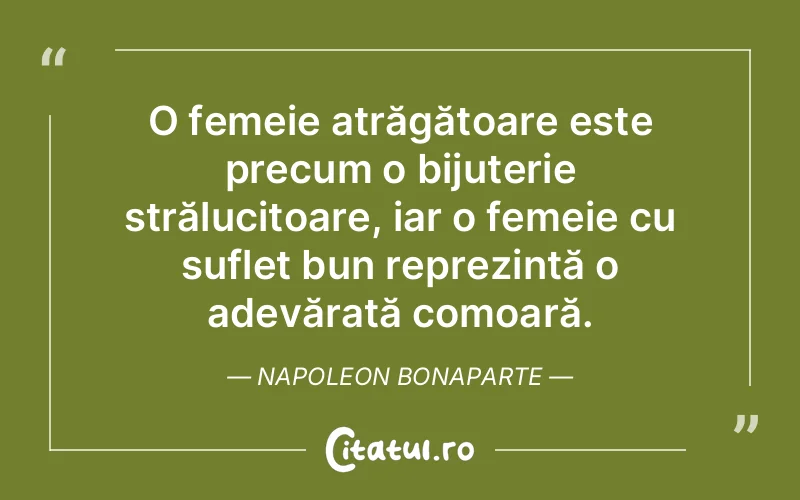 Citat Napoleon Bonaparte - citate femei