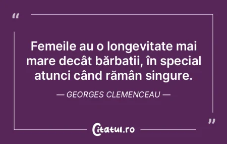 Femeile au o longevitate mai mare decât... Femeile au o longevitate mai mare decât...