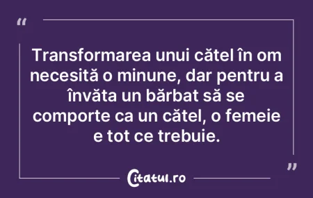 Transformarea unui cățel în om necesi... Transformarea unui cățel în om necesi...