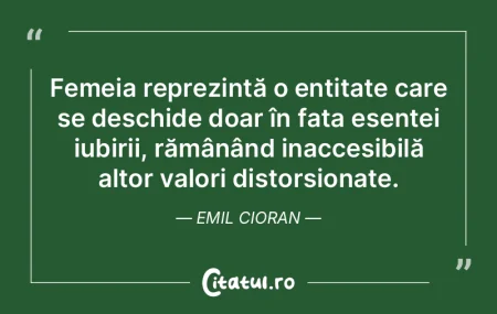 Femeia reprezintă o entitate care se de... Femeia reprezintă o entitate care se de...