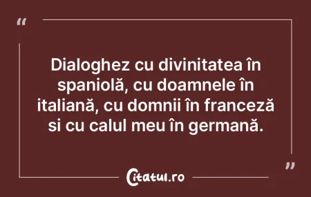 Dialoghez cu divinitatea în spaniolă, ...