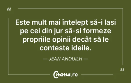 Este mult mai înțelept să-i lași pe ...