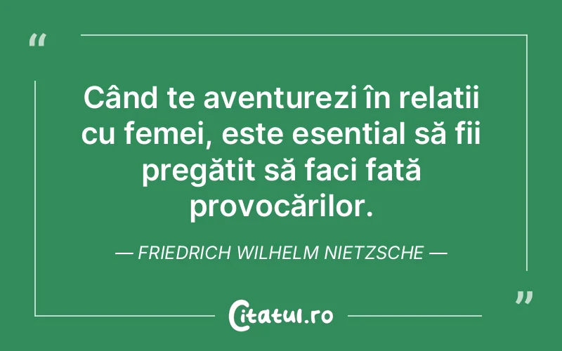 Citat Friedrich Wilhelm Nietzsche - citate femei