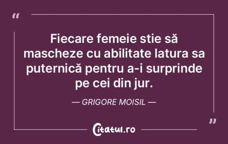 Fiecare femeie știe să mascheze cu abi... Fiecare femeie știe să mascheze cu abi...