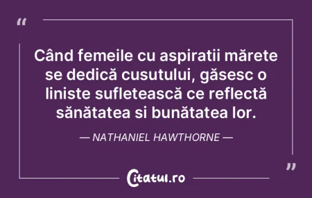 Când femeile cu aspirații mărețe se ...