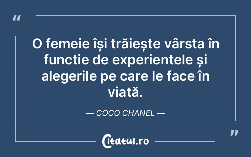 Citat Coco Chanel - citate femei