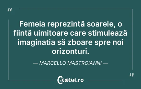 Femeia reprezintă soarele, o ființă u...
