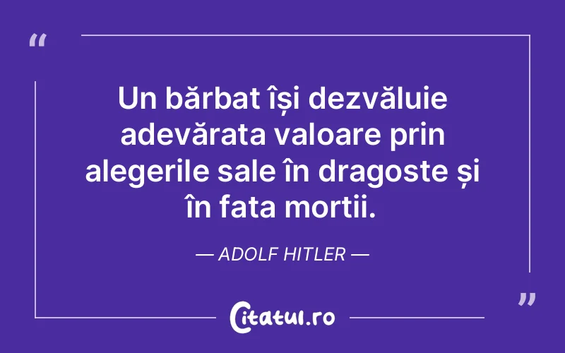 Citat Adolf Hitler - citate femei