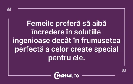 Femeile preferă să aibă încredere î...