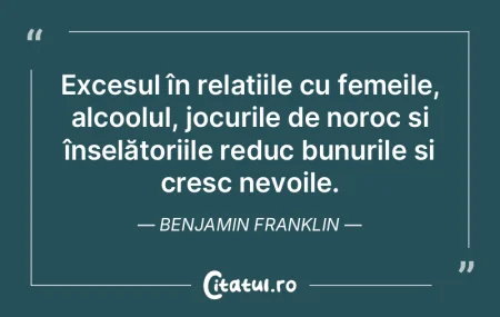 Excesul în relațiile cu femeile, alcoo...