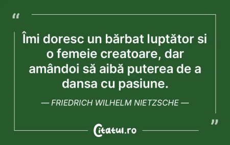 Îmi doresc un bărbat luptător și o f... Îmi doresc un bărbat luptător și o f...
