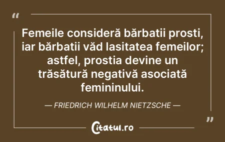Femeile consideră bărbații proști, i...