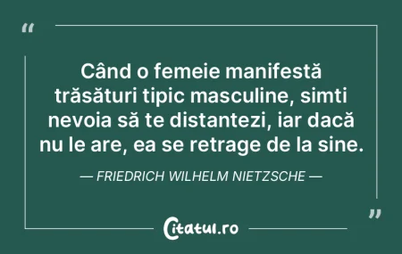 Când o femeie manifestă trăsături ti...