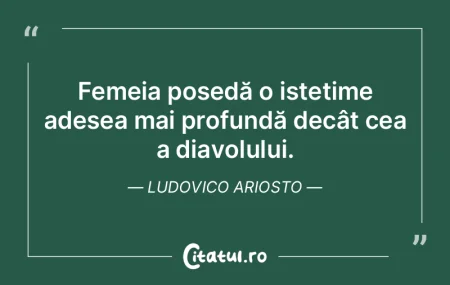 Femeia posedă o istețime adesea mai pr...