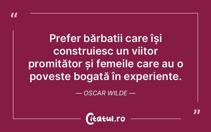 Citat Oscar Wilde - citate femei